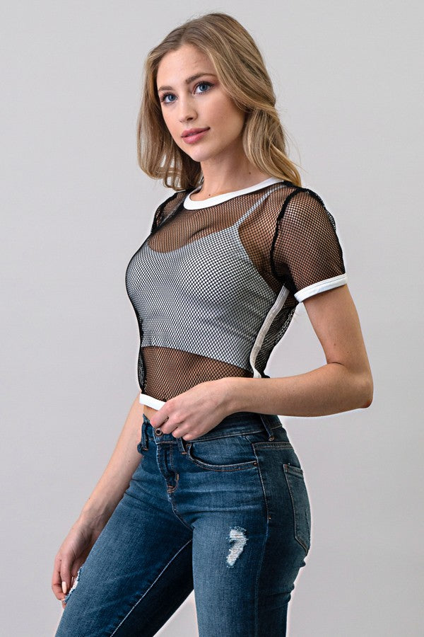 Fishnet Croptop