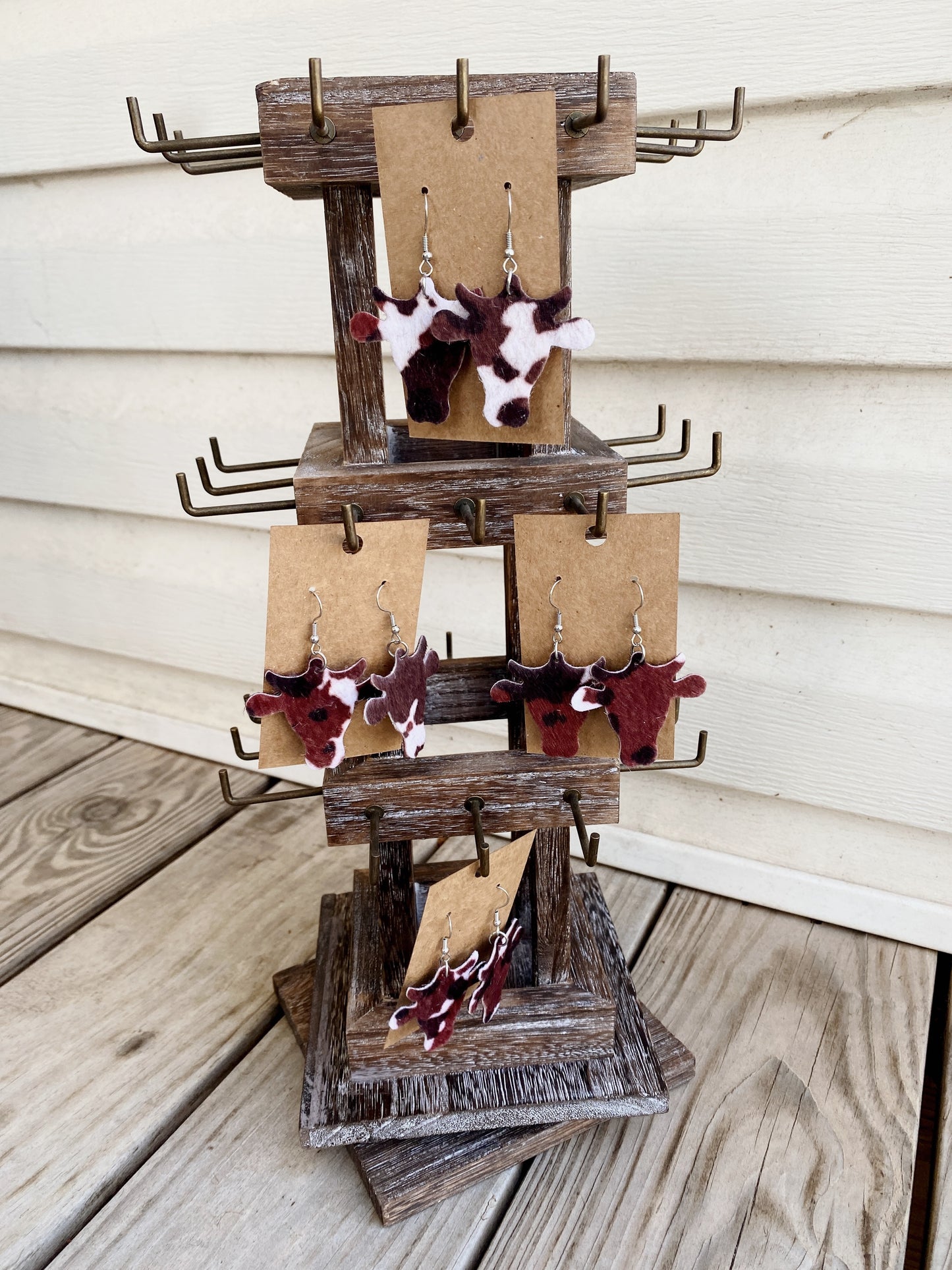Western Cattle Earrings