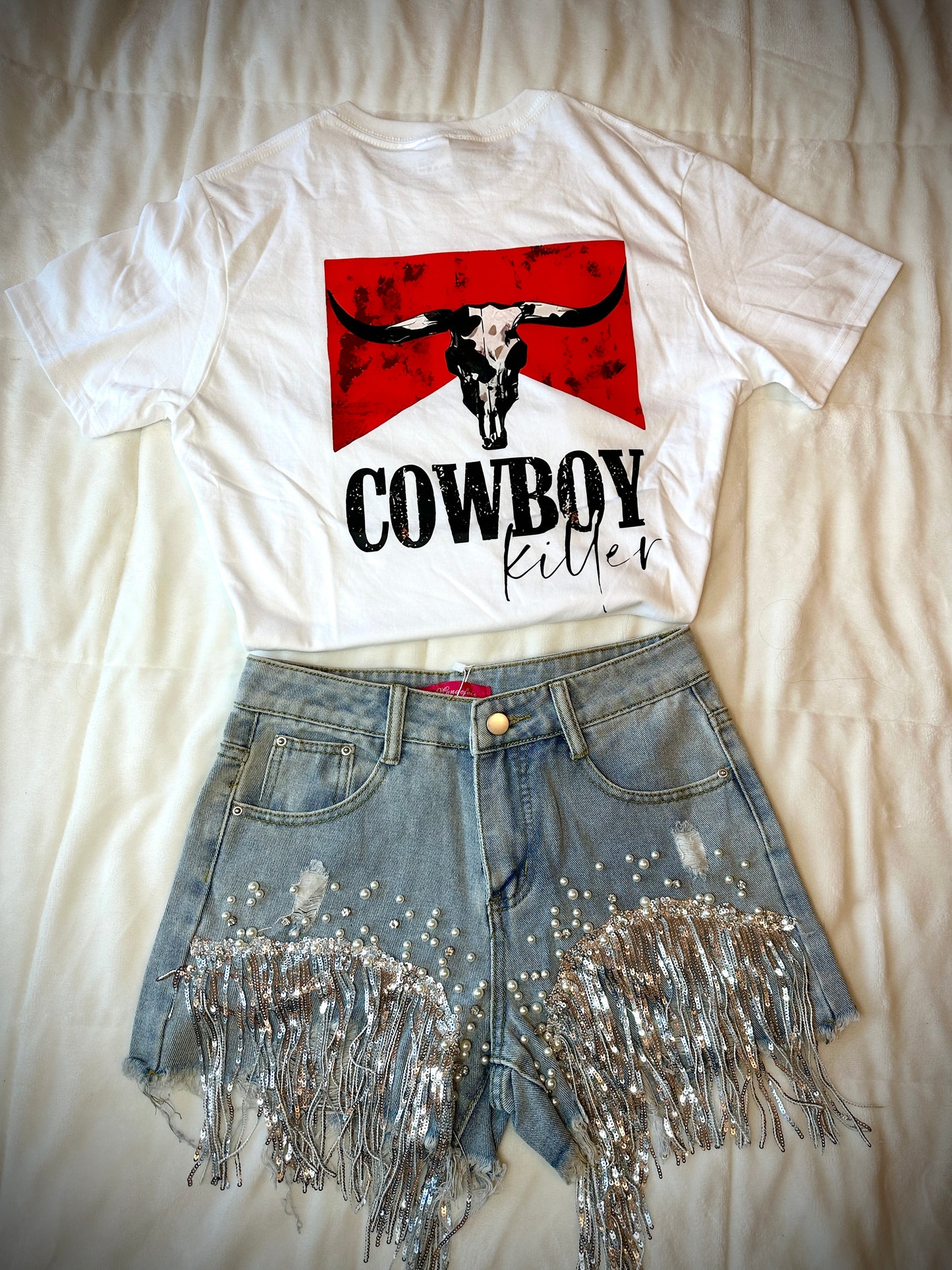 Glitter Up, Cowgirl! Shorts