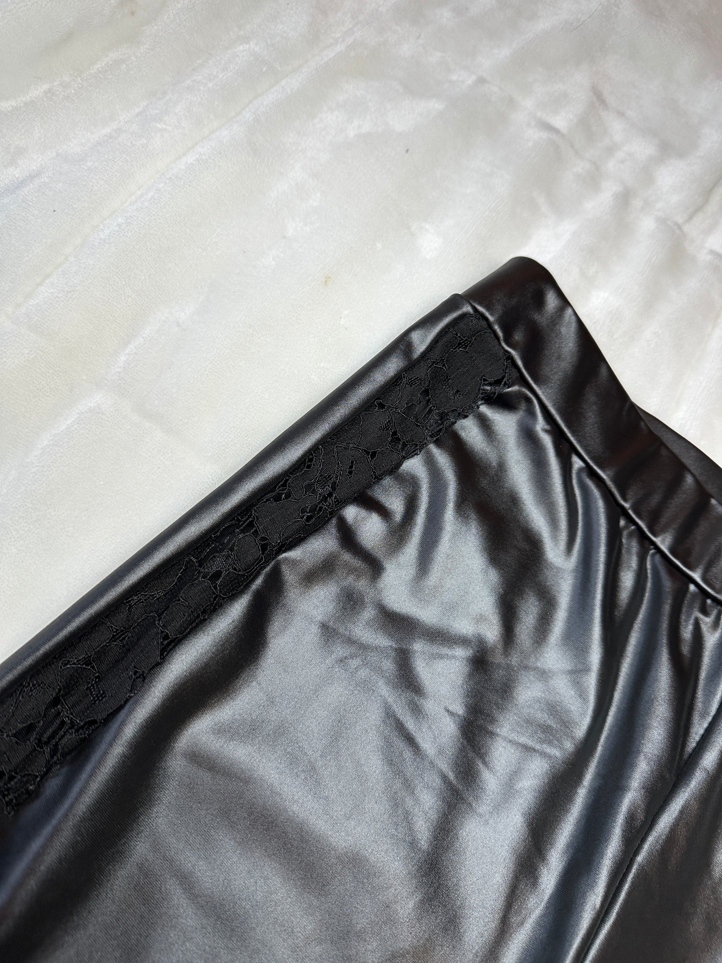 Lace and Leather Pants