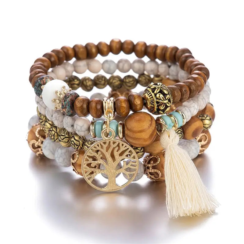 Boho Stacked Bracelet