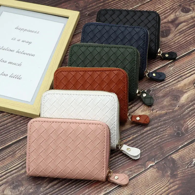Woven Card Wallet