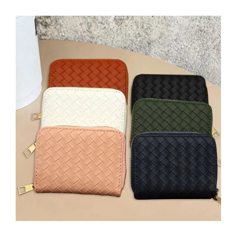 Woven Card Wallet