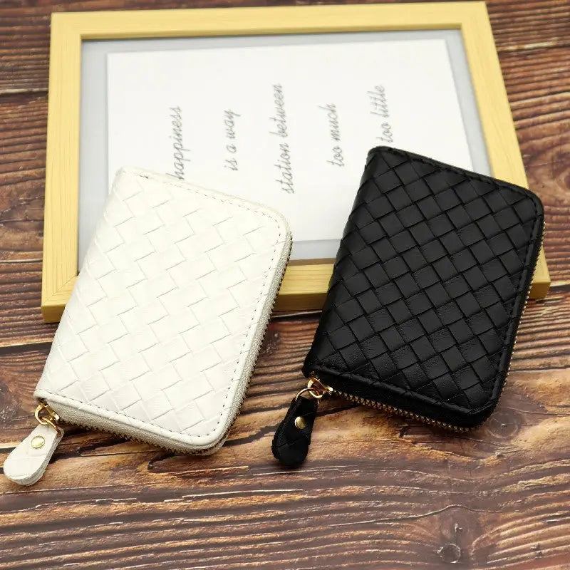 Woven Card Wallet