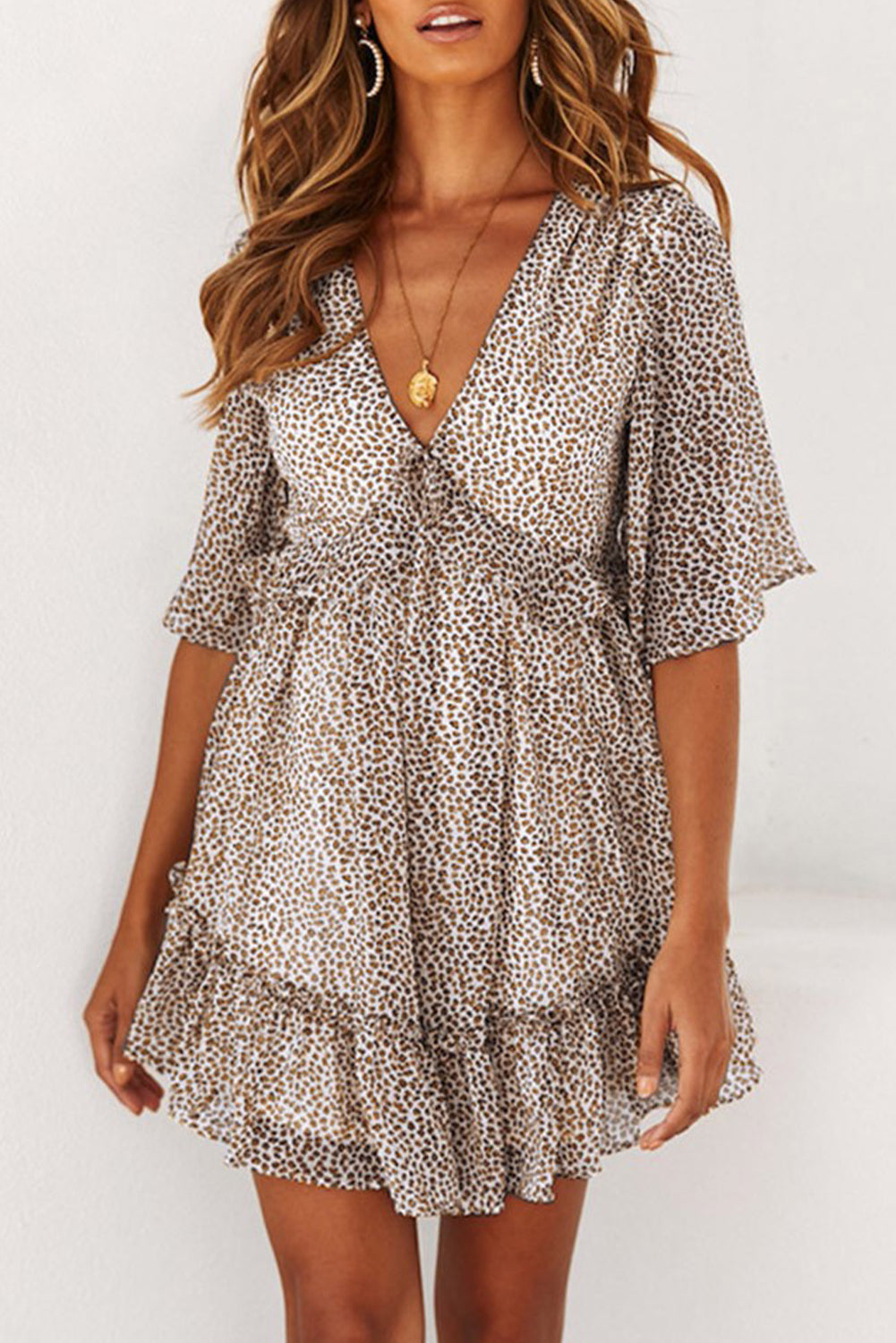 Leopard Print Dress
