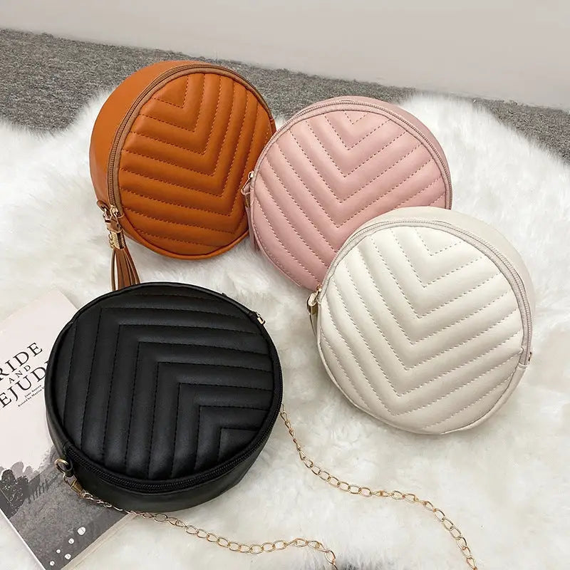 Round Cross Body Purse