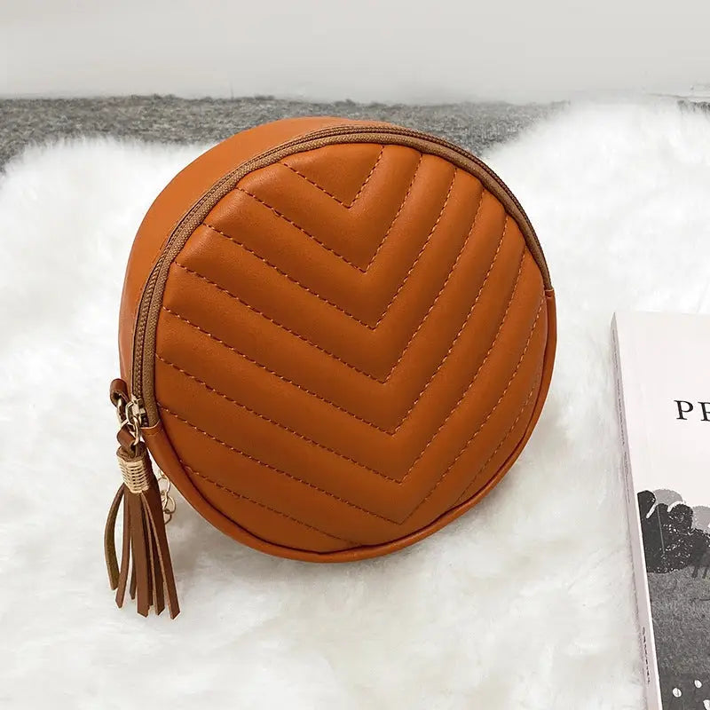 Round Cross Body Purse
