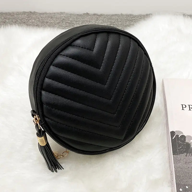 Round Cross Body Purse