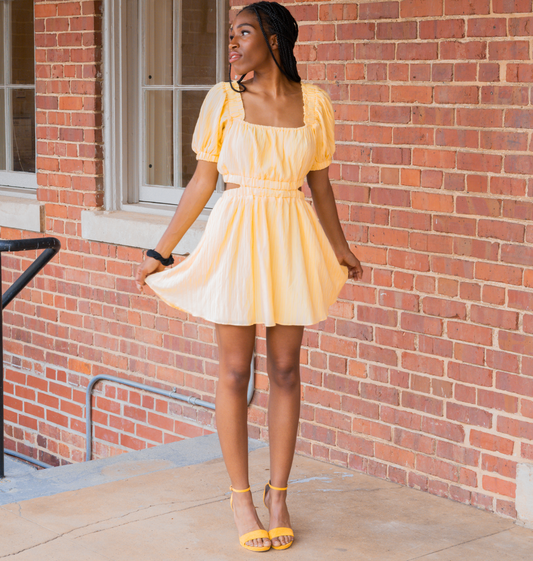 Lemon Cream Dress
