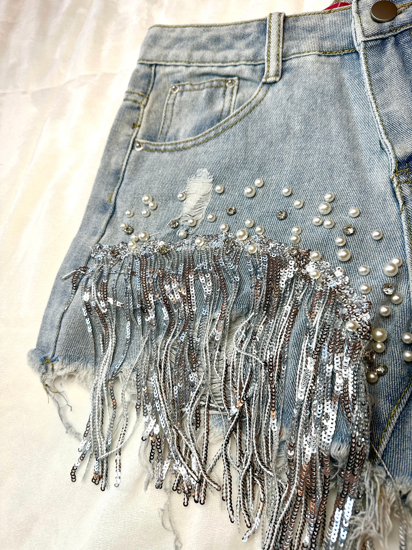 Glitter Up, Cowgirl! Shorts