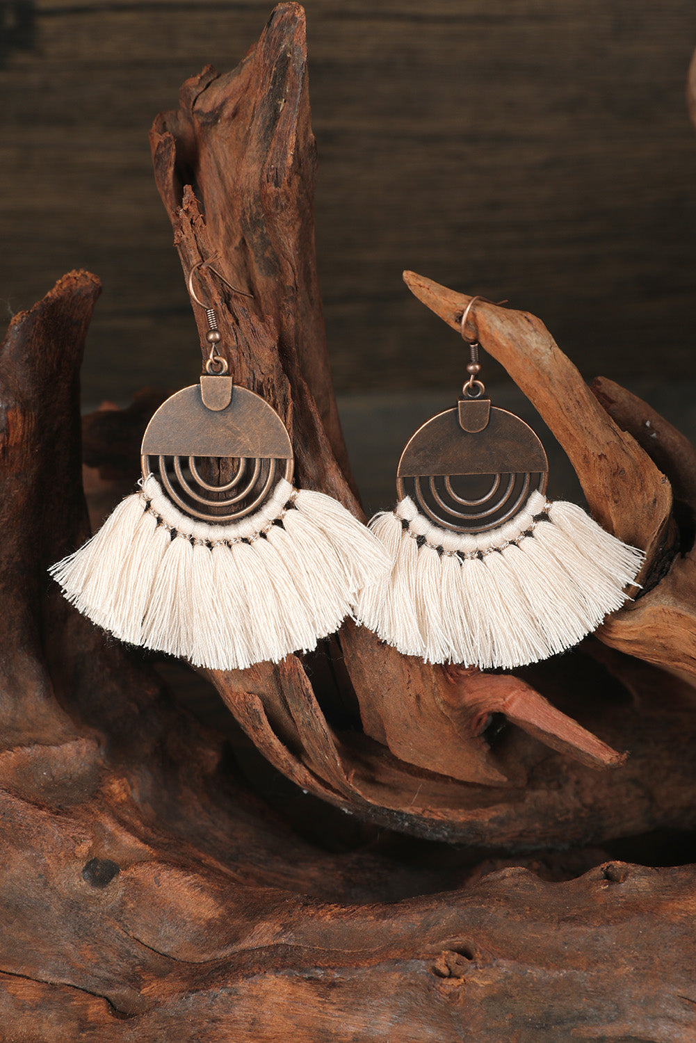 Boho Scalloped Earrings